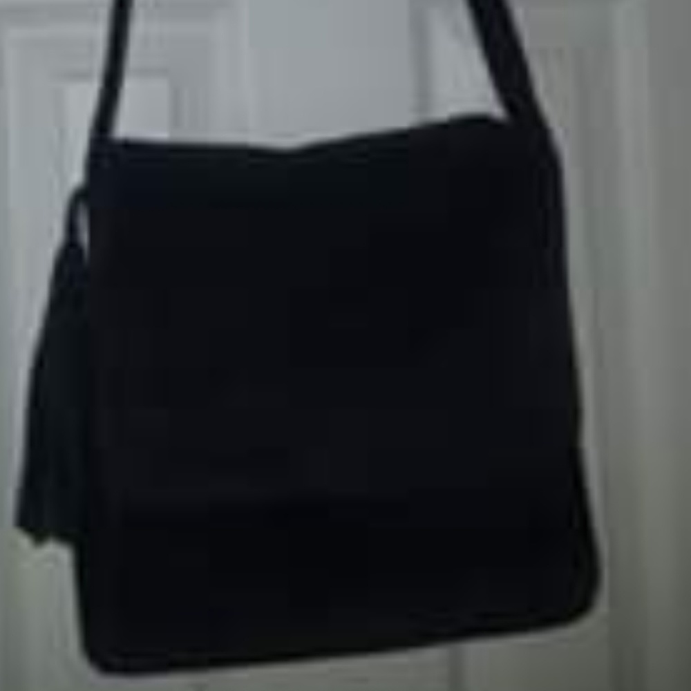 Giani Bernini Black Suede Purse